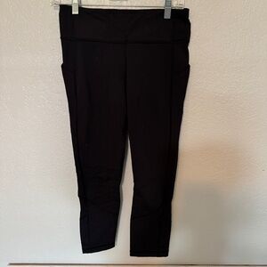 Black Cropped Leggings